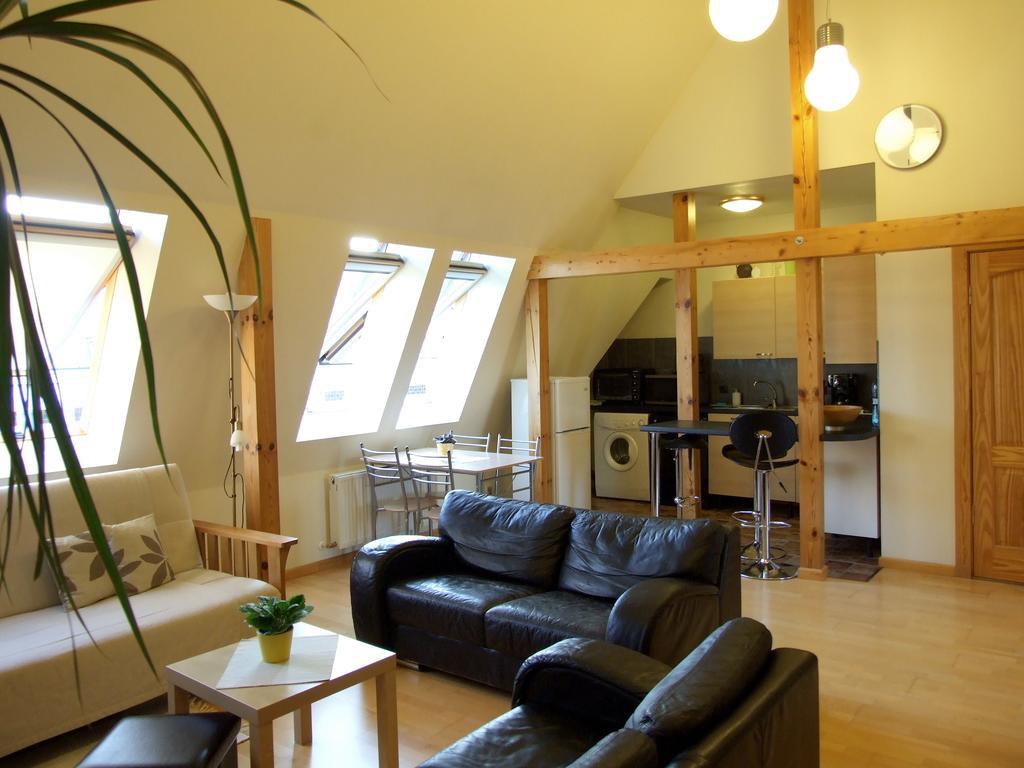 Sunlit Loft Apartment リガ 部屋 写真